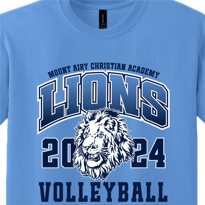 MACA033 Volleyball Short Sleeve Tee