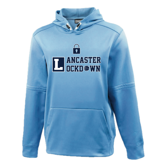 LLSH01 - 08 Columbia Blue Hooded Sweatshirt