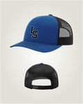 LSYS01 - 039 Royal/Black Trucker Hat