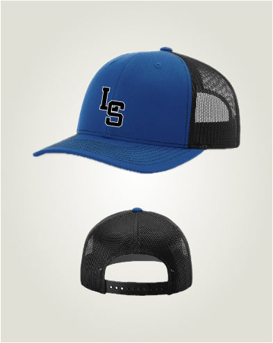 LSYS01 - 039 Royal/Black Trucker Hat