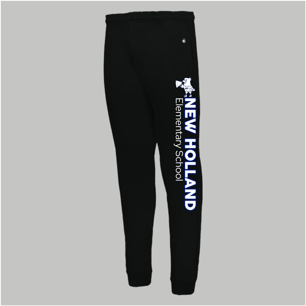 NHE055-08 Black Jogger Pant