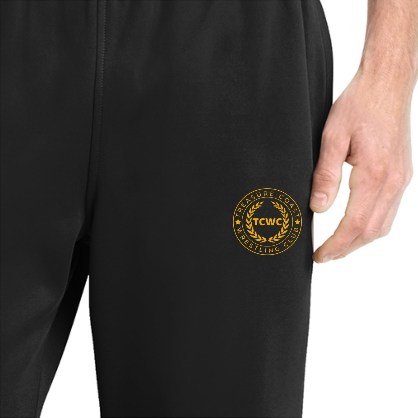 24553-10 Adult Black Sweatpant