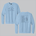 LCSSEN01 - 04 Ice Blue Crewneck Sweatshirt