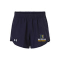 EFH05-08 Under Armour Ladies Navy/White 3" Short