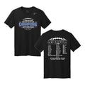 LSW026 - Nike Black Short Sleeve C Team Champions Tee Shirt