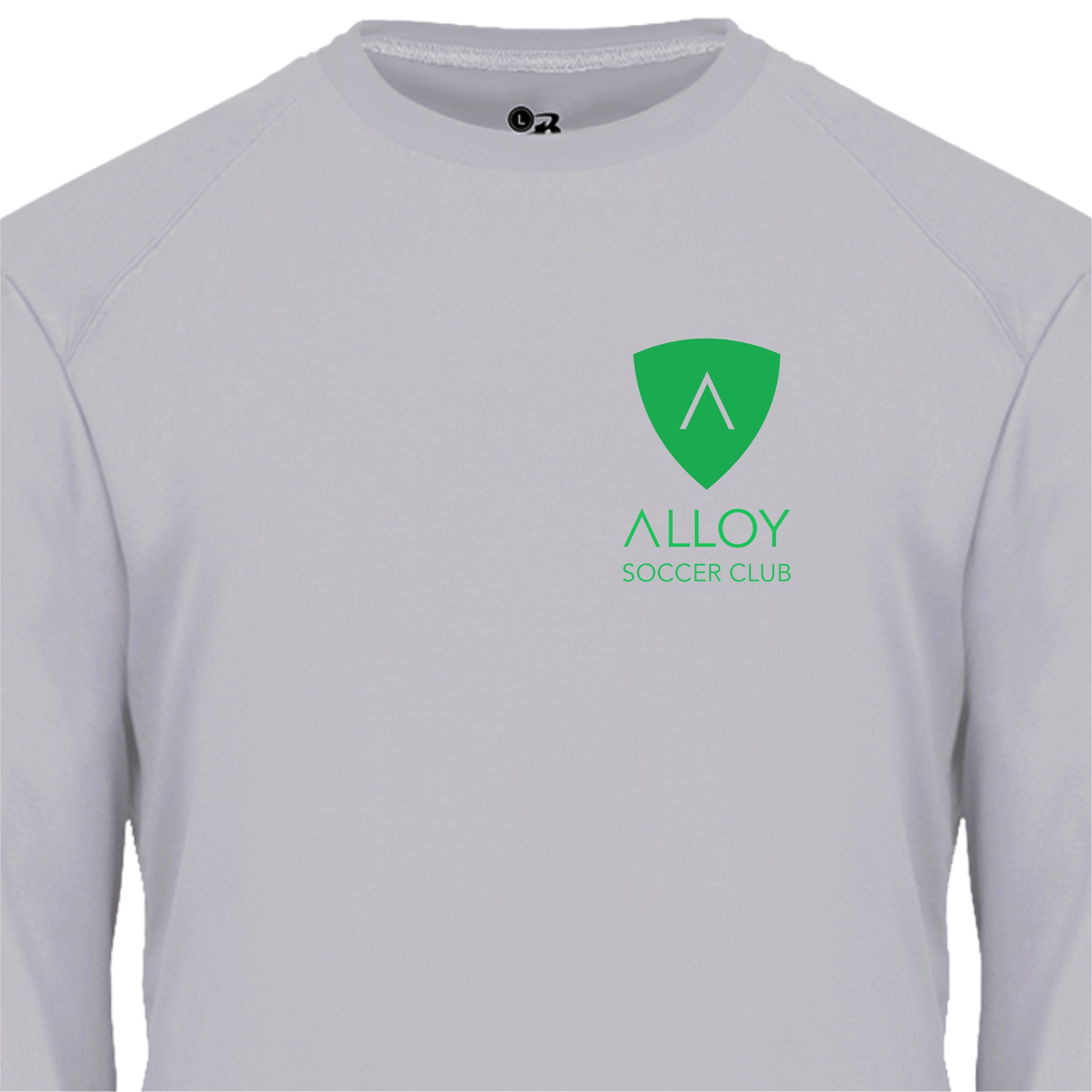 ASCSH01-06 Silver Performance Long Sleeve Tee
