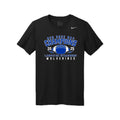 LSW008 - Nike Black Short Sleeve Champions Tee Shirt