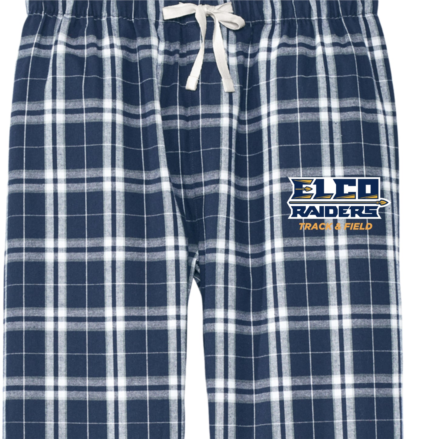 24284-20  Navy/White Flannel Pant