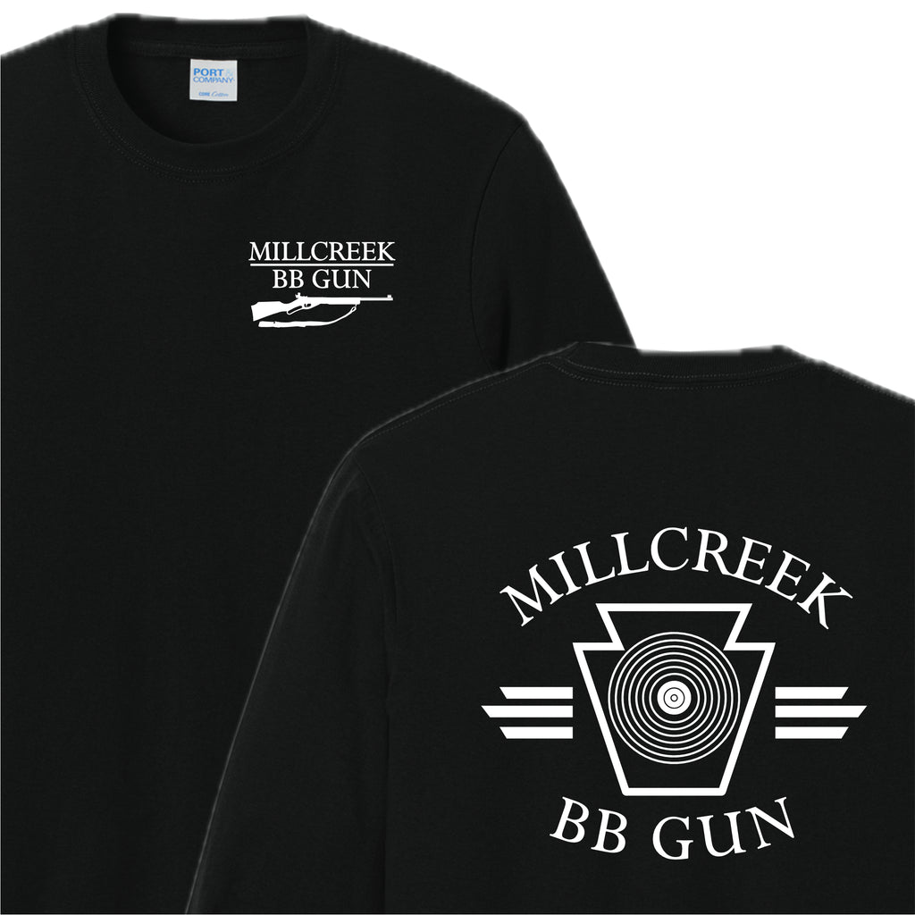 MILBBSH03-04 Black Long Sleeve Tee