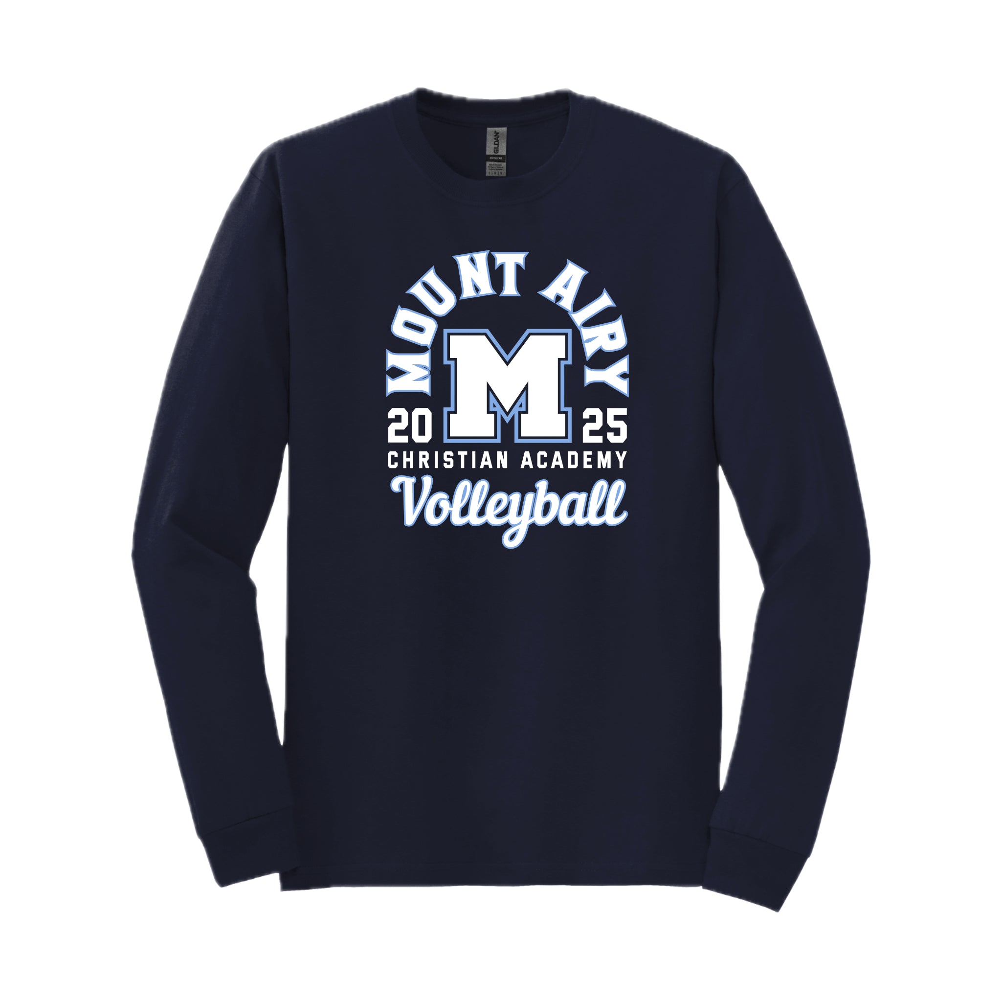 MACA034 Volleyball Long Sleeve Tee