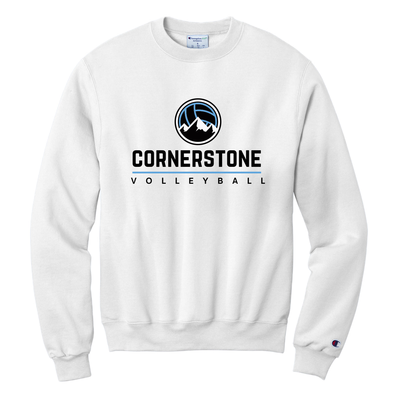 CVCSH03 - 08 White Crewneck Sweatshirt