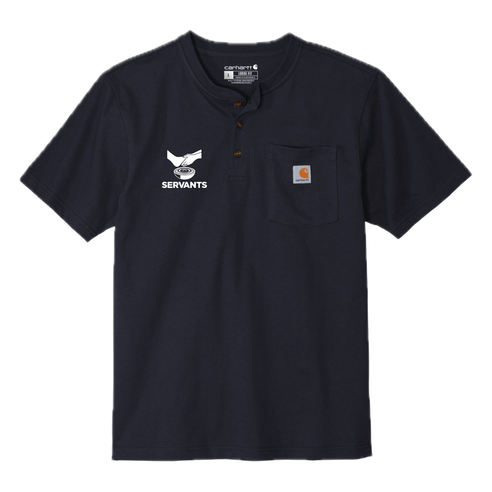 SERV025 Carhartt® Short Sleeve Henley