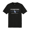 LSBSH04 - 02 Pioneers Black Triblend Short Sleeve Tee
