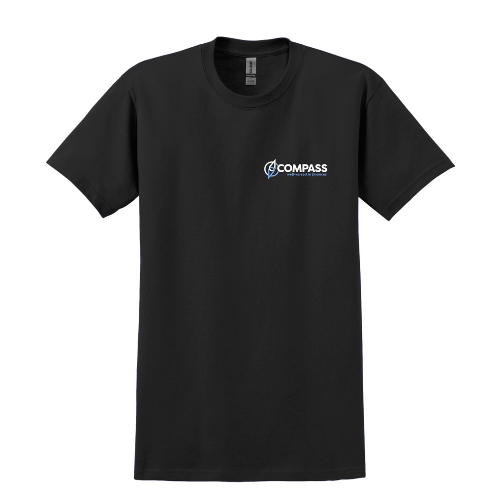 COM041 Black 100% Cotton T-Shirt