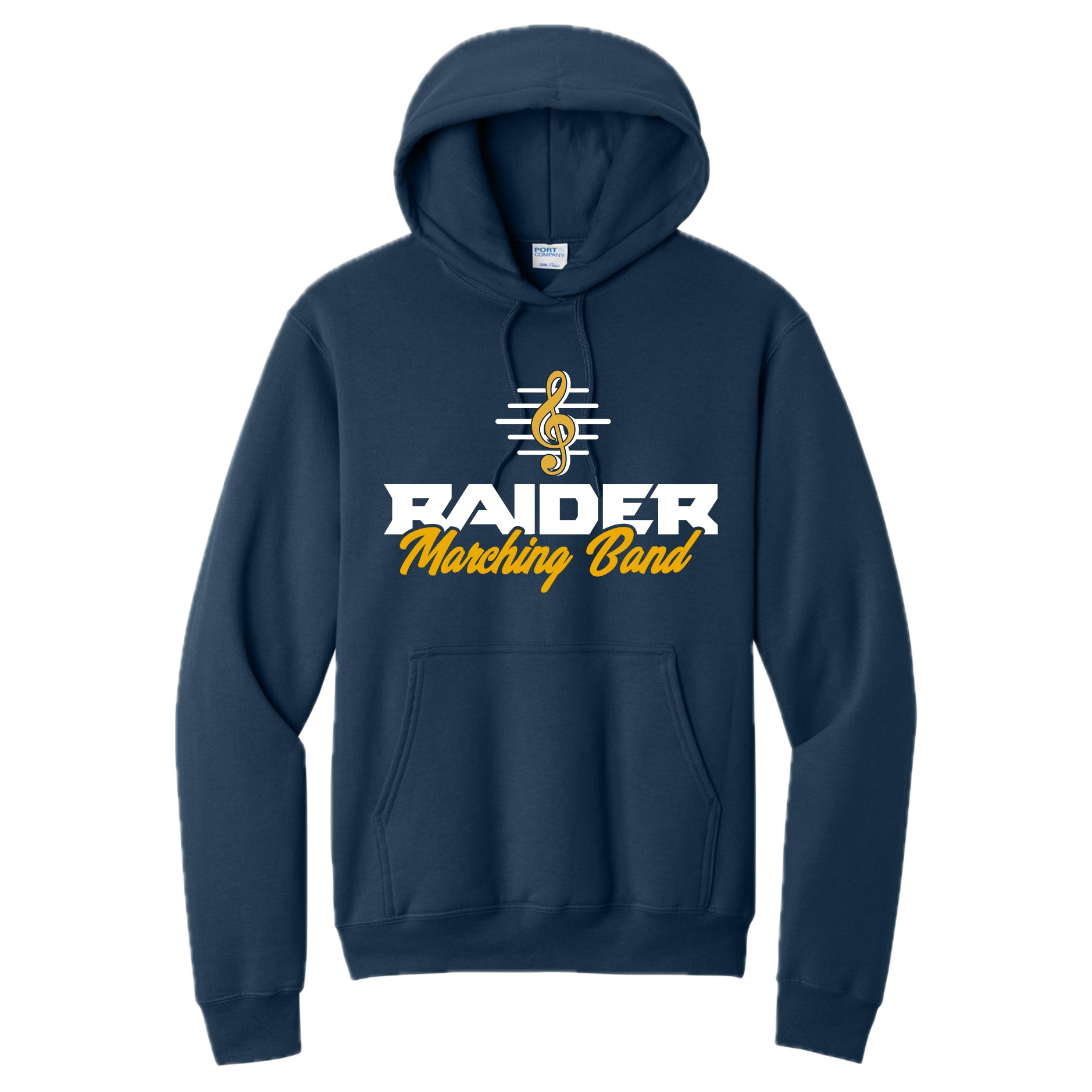 EBANDSH02 - 08 Navy Marching Band Hoody