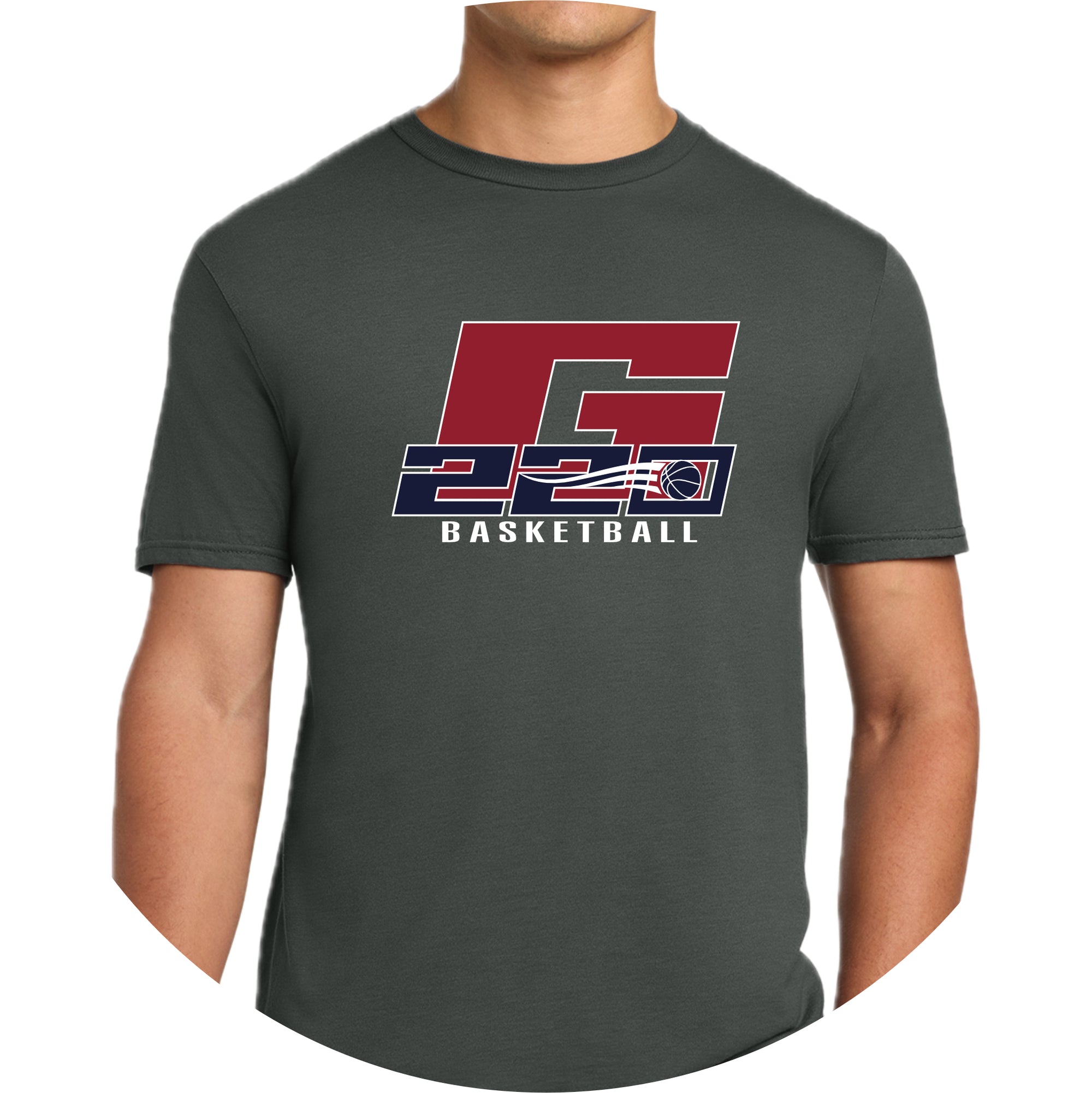 G220B0325-04 Charcoal Short Sleeve Tee