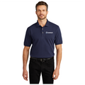COM015 Navy 100% Cotton Pique Polo