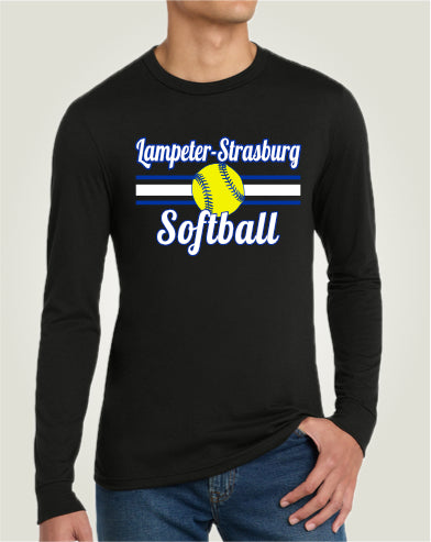 LSYS01 - 009 Black Long Sleeve Tee
