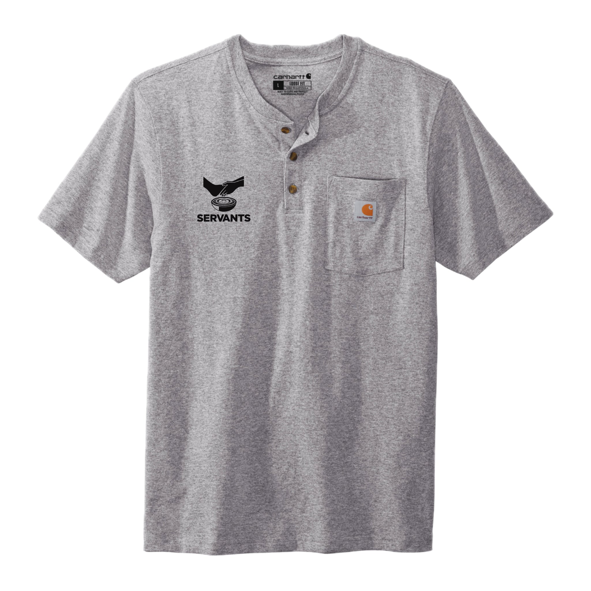 SERV025 Carhartt® Short Sleeve Henley