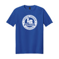 LSLAMELSH01 - 08 Royal Blue Circle Soft T-Shirt