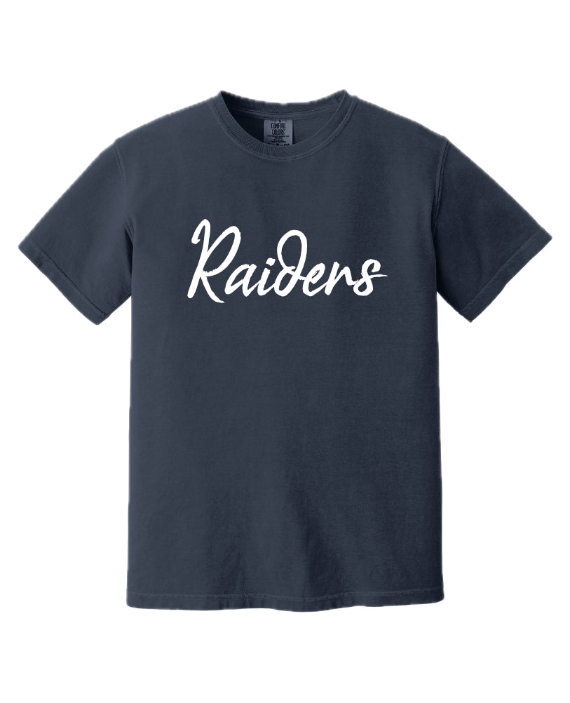 ELCOIS024 - 02 Comfort Colors Raiders Short Sleeve Tee
