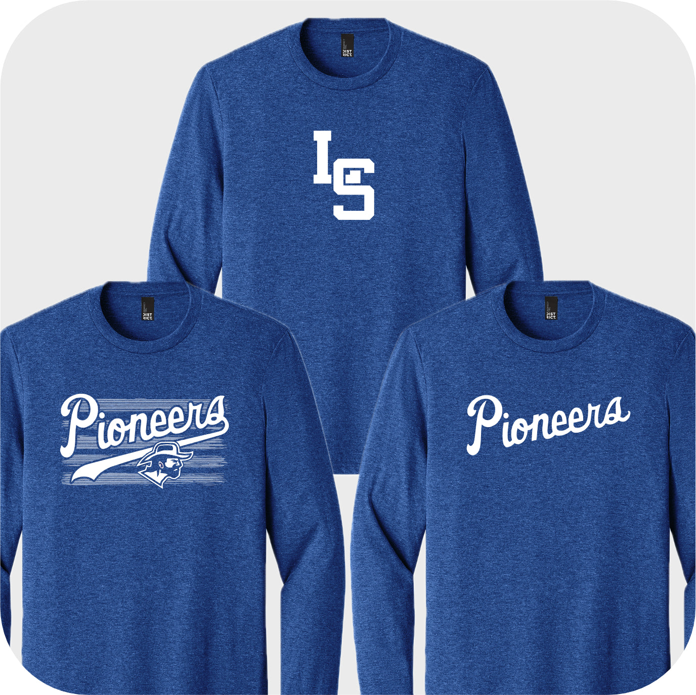 LSELEM01 - 06 Royal Frost Long Sleeve Tee