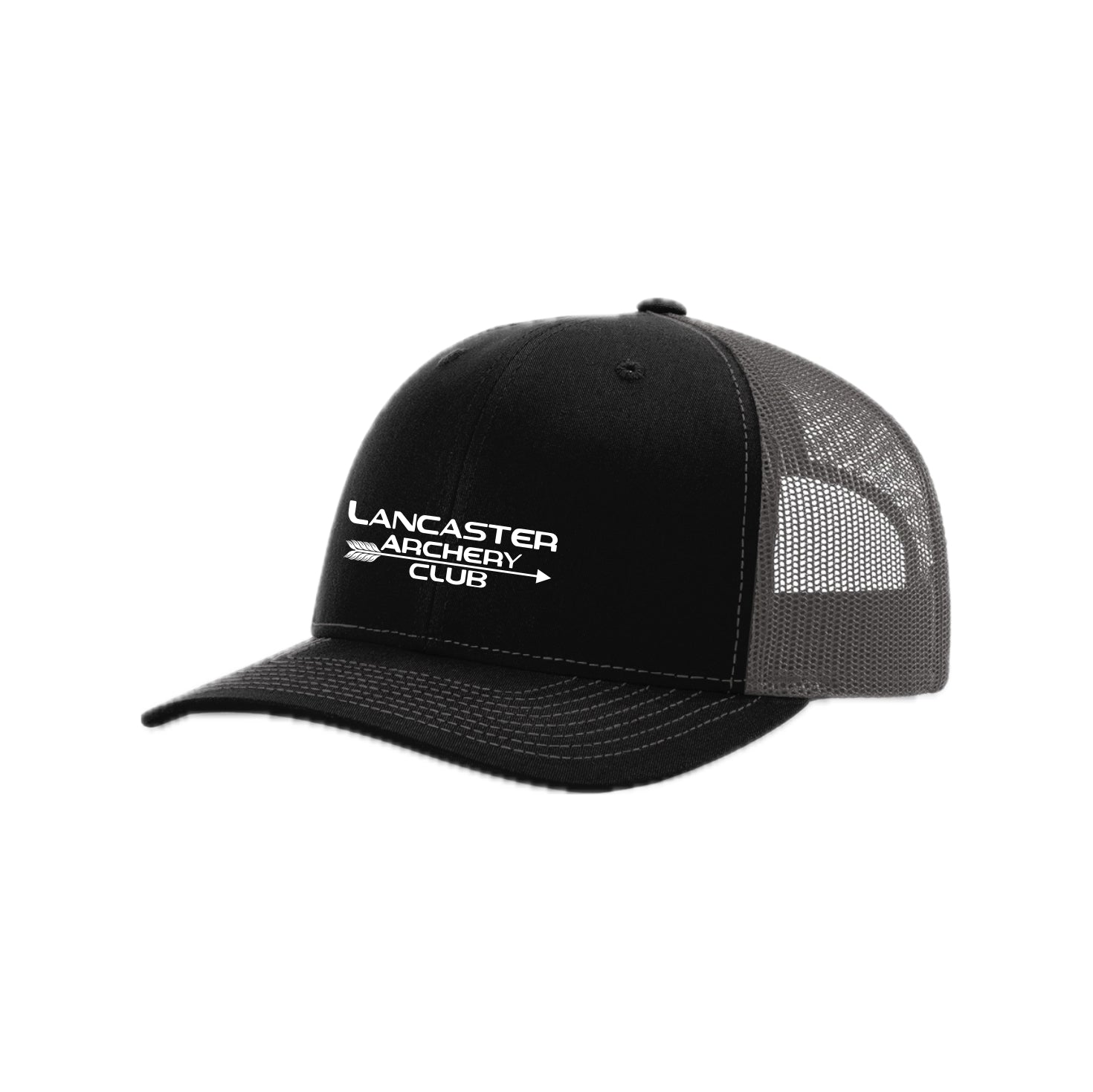 LACLSH01 - 009 Black/Charcoal Richardson SnapBack Hat