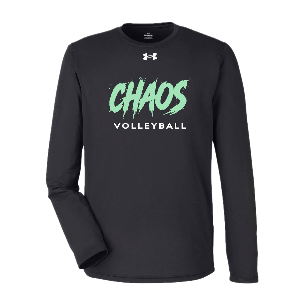 CCVOLSH01 - 11 Black Under Armour Performance LS T-Shirt