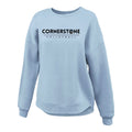 CVCSH03 - 09 Ladies Blue Crewneck Sweatshirt