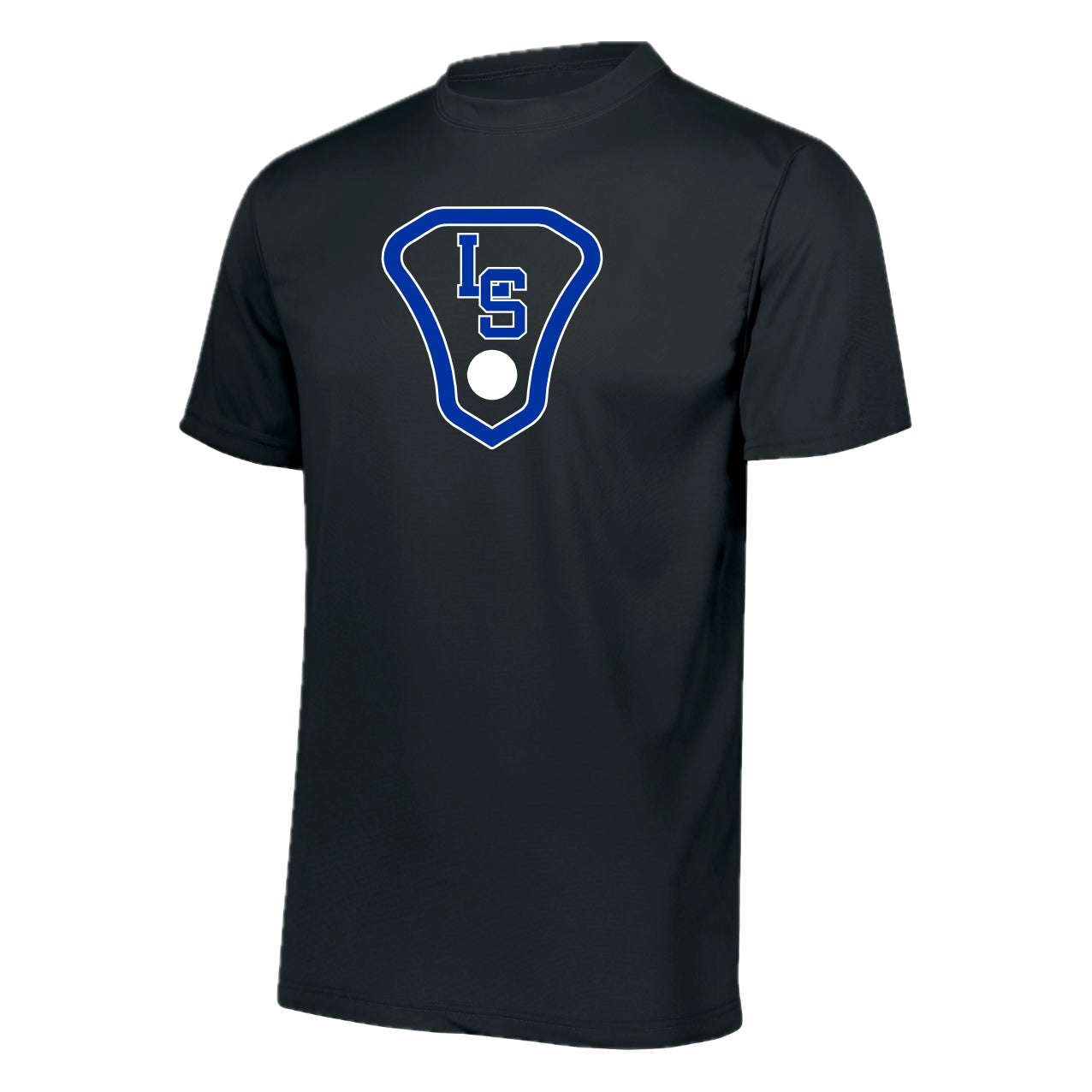 LSLAX01 -09 Black Performance Short Sleeve