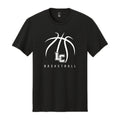 LCS126- LC Basketball Short Sleeve Black Tee
