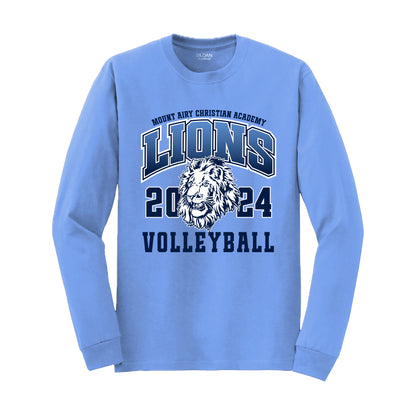 MACA034 Volleyball Long Sleeve Tee