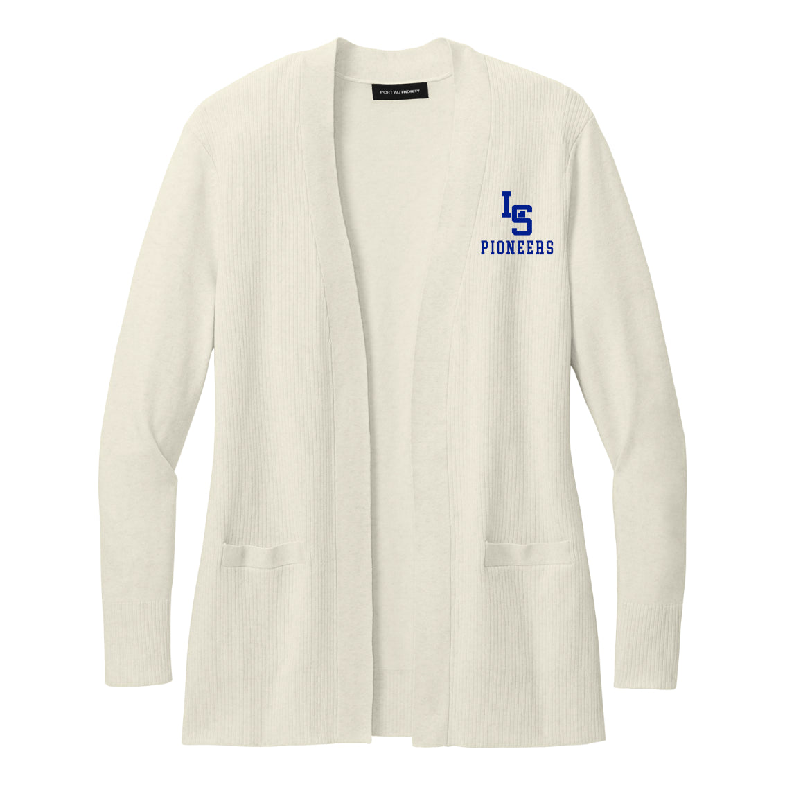 LSHSPTO1-23 Oatmeal Heather Open Front Cardigan Sweater