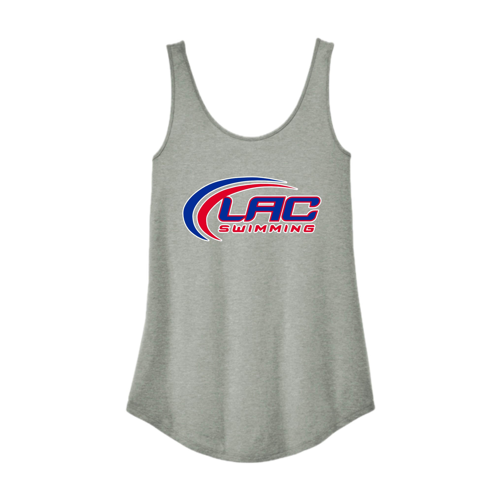 LACSH009-08 Heathered Grey Ladies Tank