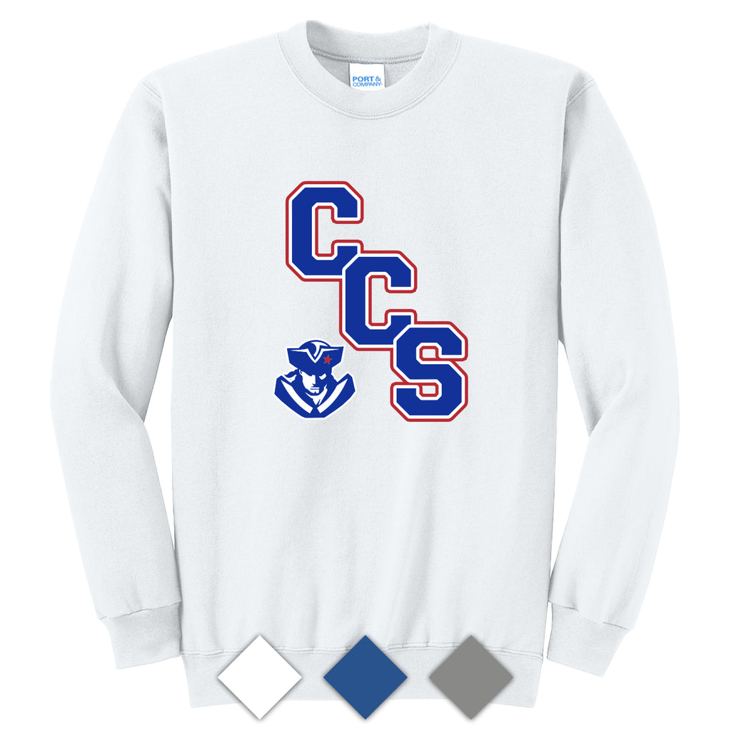 CCS037 CCS Logo Crew Sweatshirt