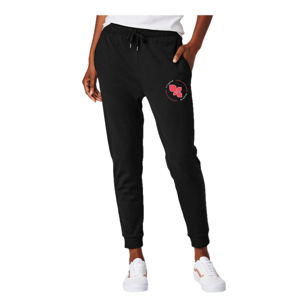 F4MSH-09 Black Tri Fleece Jogger