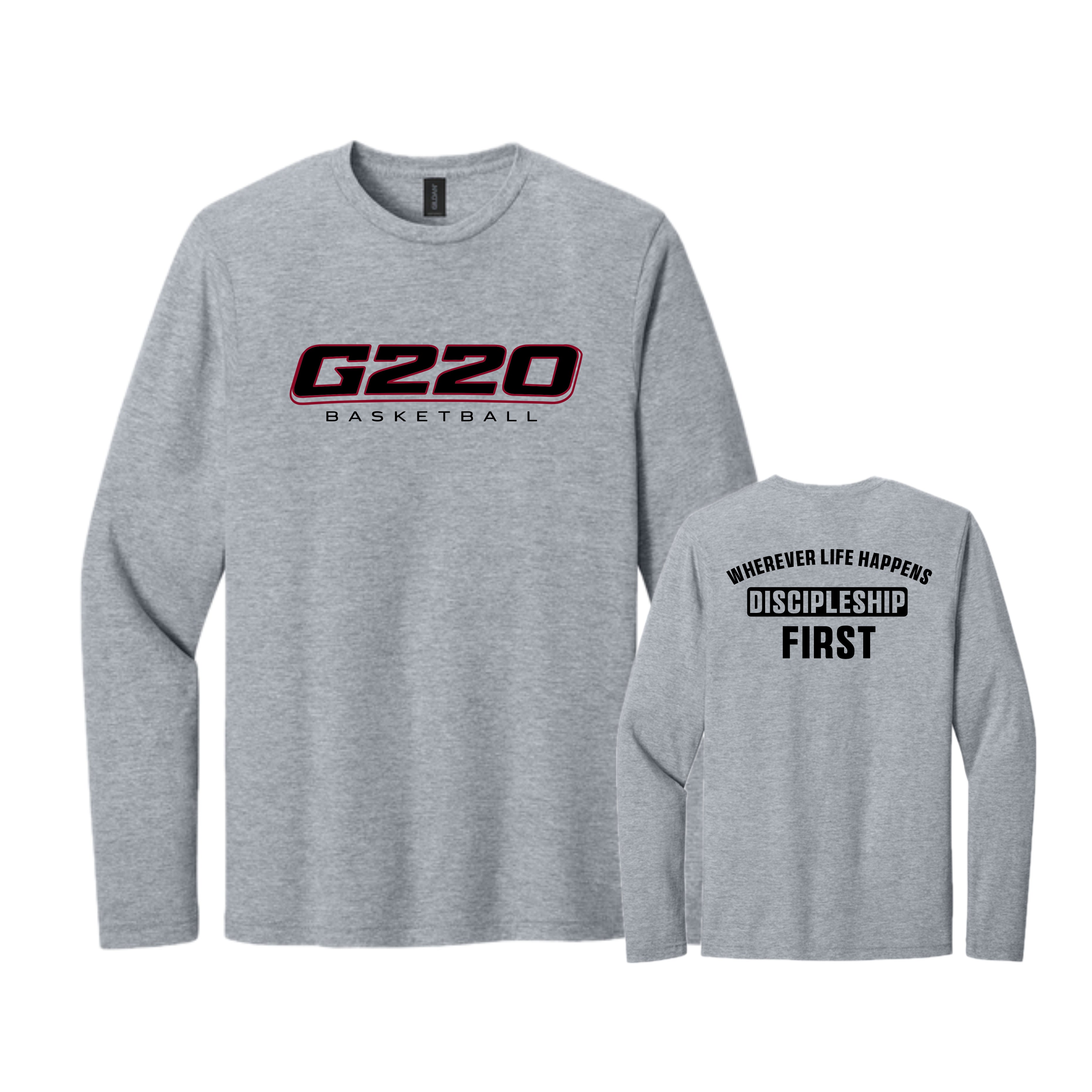 G220SH02 17 Sp Grey Long Sleeve Tee