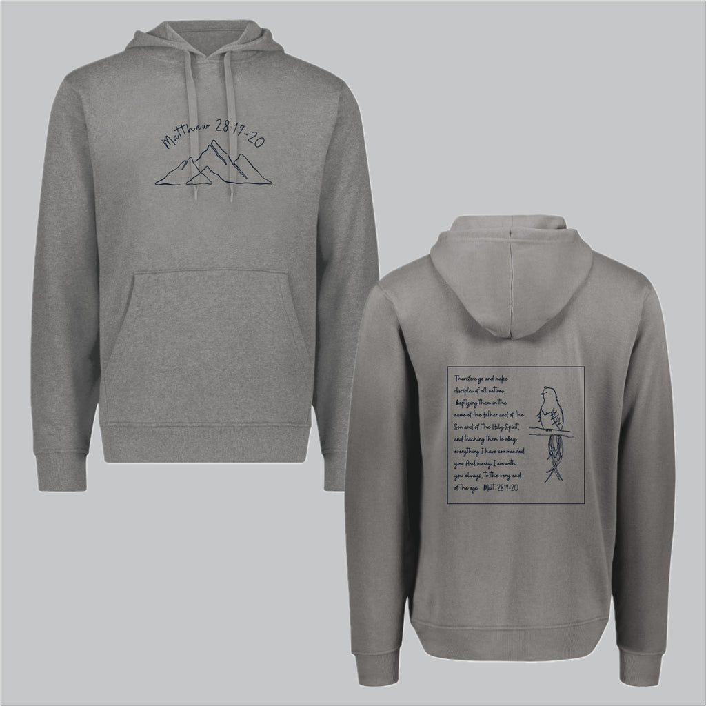 LCSSEN01 - 05 Charcoal Heather Hooded Sweatshirt