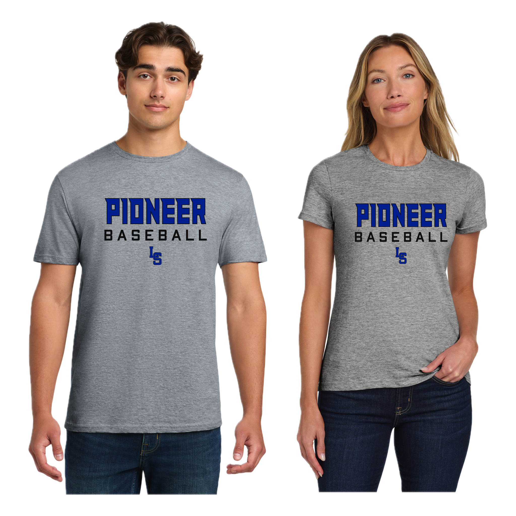 PBSH001 - 02 Sport Grey Short Sleeve Tee