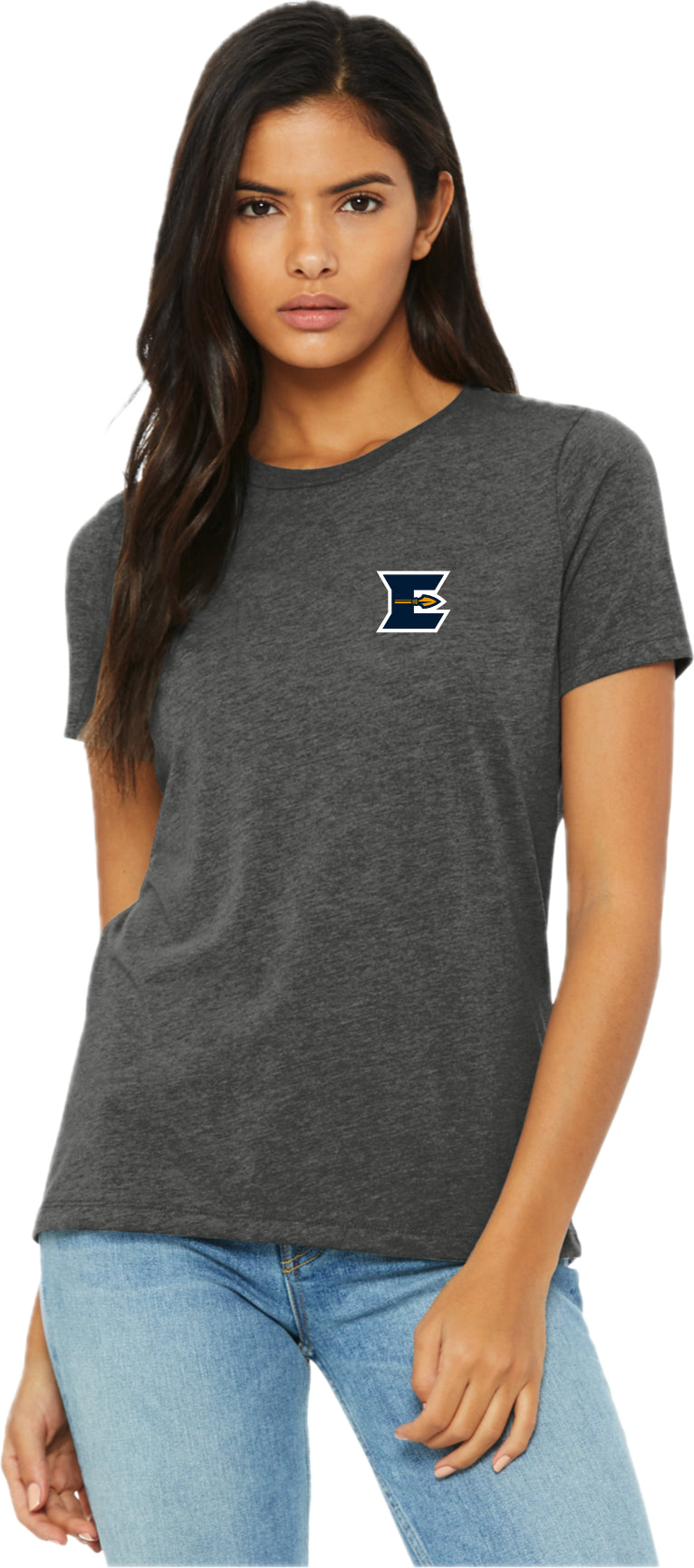 ELIS25-01 Women's Grey Triblend Short Sleeve