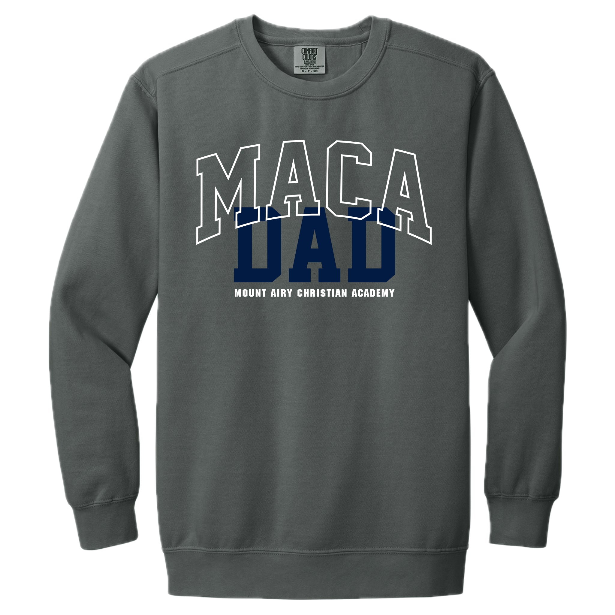 MACA050 - Comfort Colors ® Grey Dad Crewneck