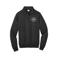 MILBBSH04-15 Dk Heather Grey 1/4 Zip Sweatshirt